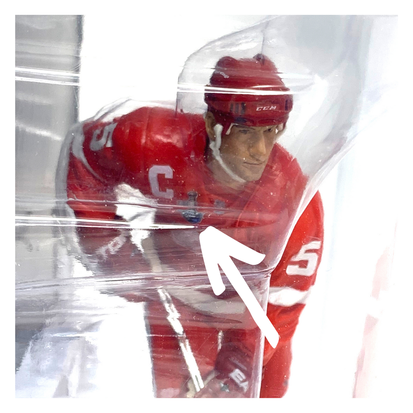 Mcfarlane NHL Nicklas Lidstrom Detroit Red Wings Chase Series 20 Figure