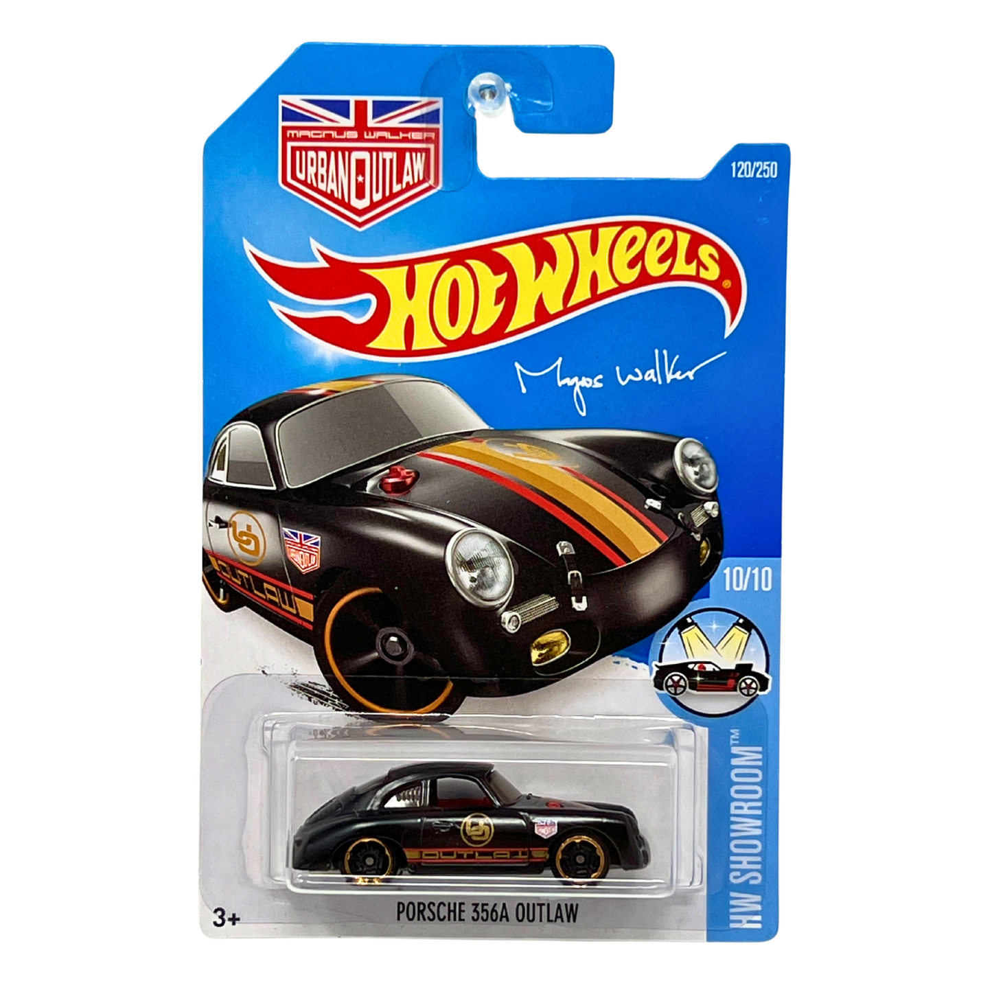 Hot Wheels HW Showroom Porsche 356A Outlaw European Car 1:64 Diecast V2