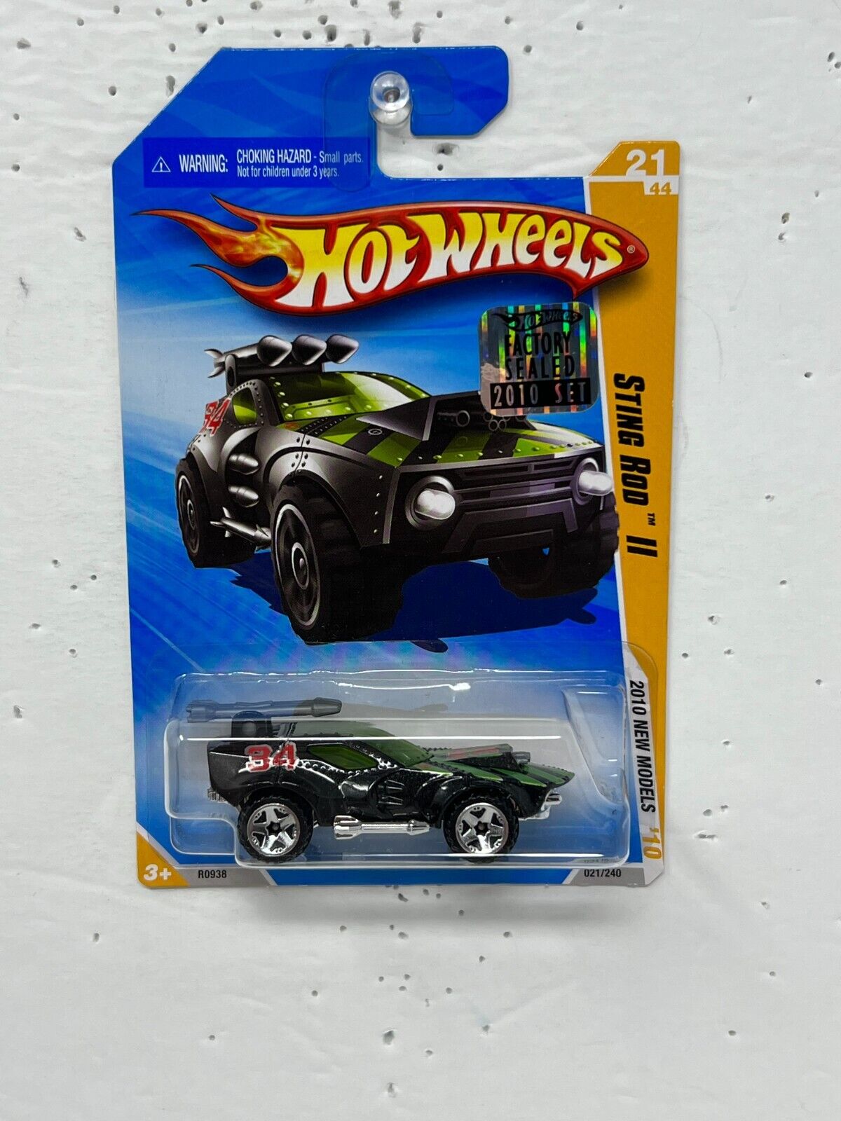 Hot Wheels 2010 New Models Sting Rod II Fantasy Cars 1:64 Diecast Factory Sealed
