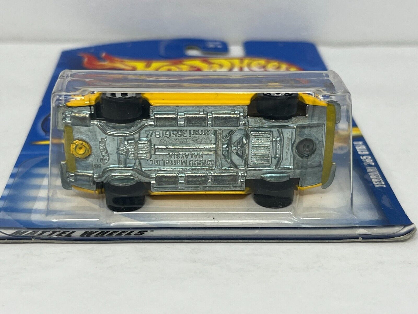 Hot Wheels Ferrari 365 GTB4 Yellow European Car 1:64 Diecast