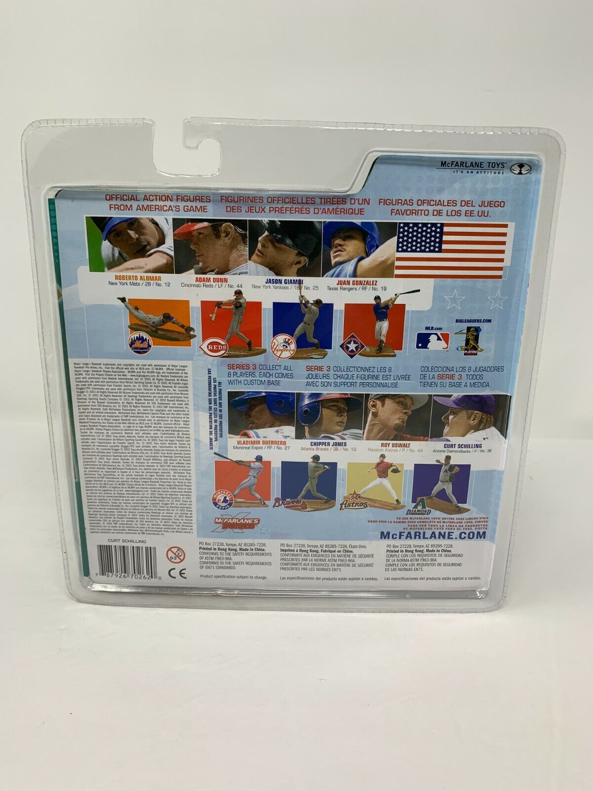 McFarlane MLB Curt Schilling Arizona Diamondbacks Series 3 Figurine