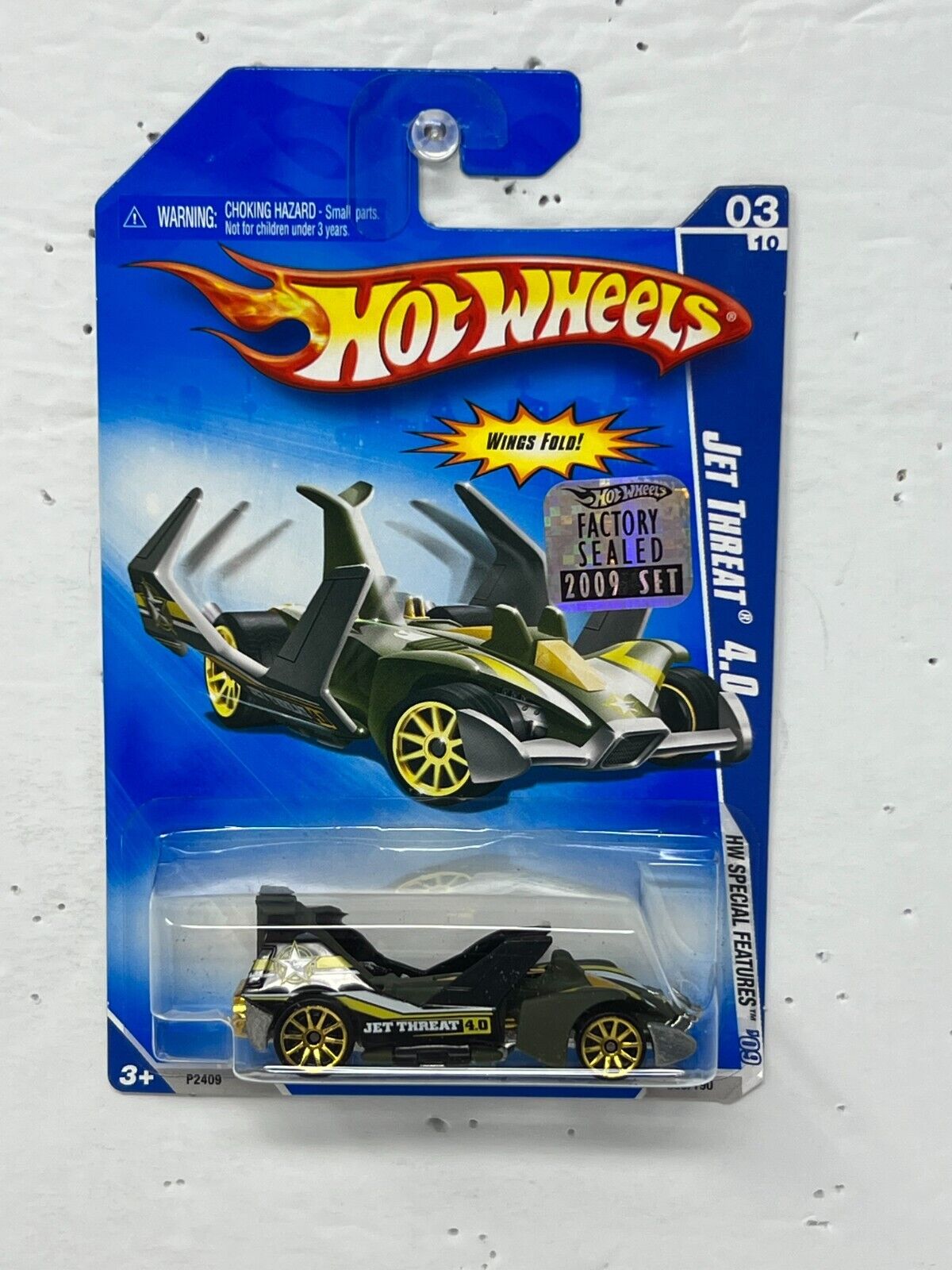 Hot Wheels HW Special Features Jet Threat 4.0 Fantasy Cars 1:64 Diecast Factory Sealed