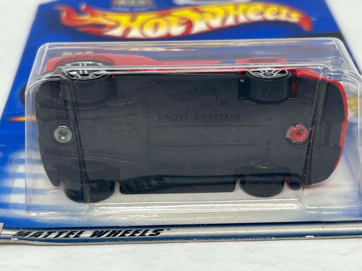 Hot Wheels 2003 First Editions Enzo Ferrari Highway 35 Red European Car 1:64 Diecast Ver. 2