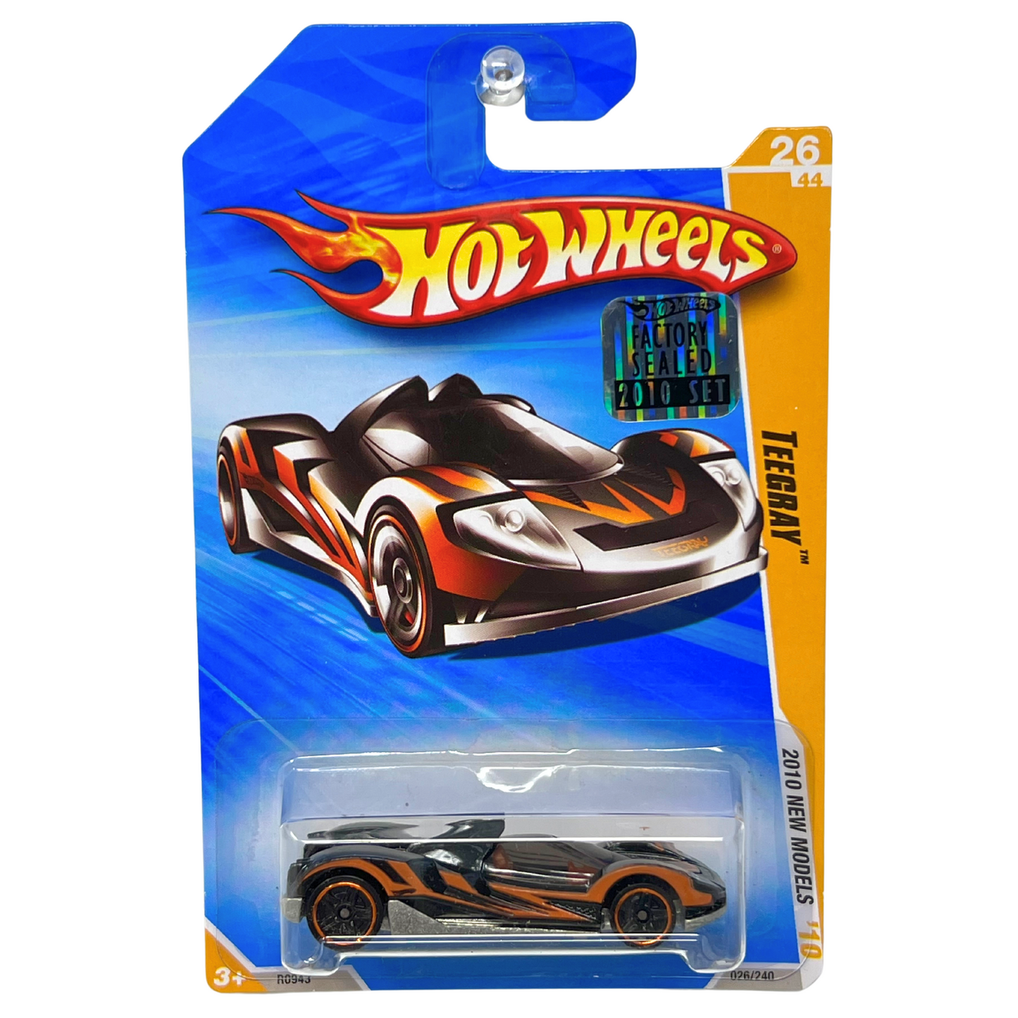 Hot Wheels 2010 New Models Teegray Fantasy Cars 1:64 Diecast Factory Sealed