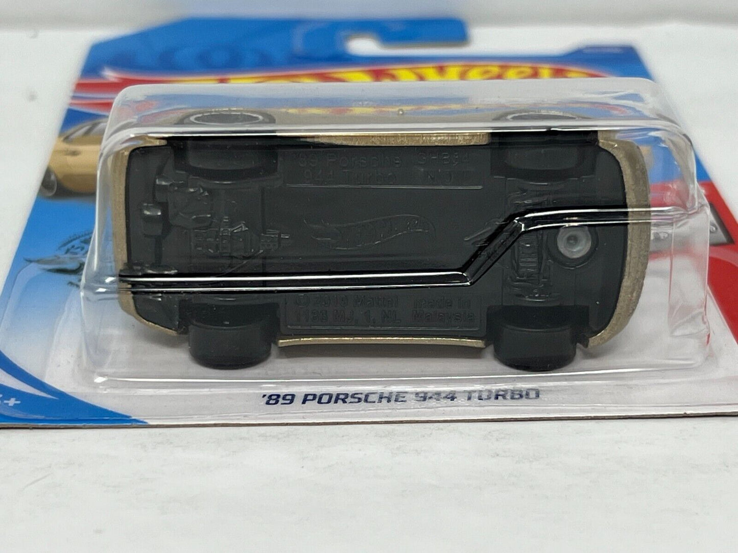 Hot Wheels 1989 Porsche 944 Turbo European Car 1:64 Diecast Gold