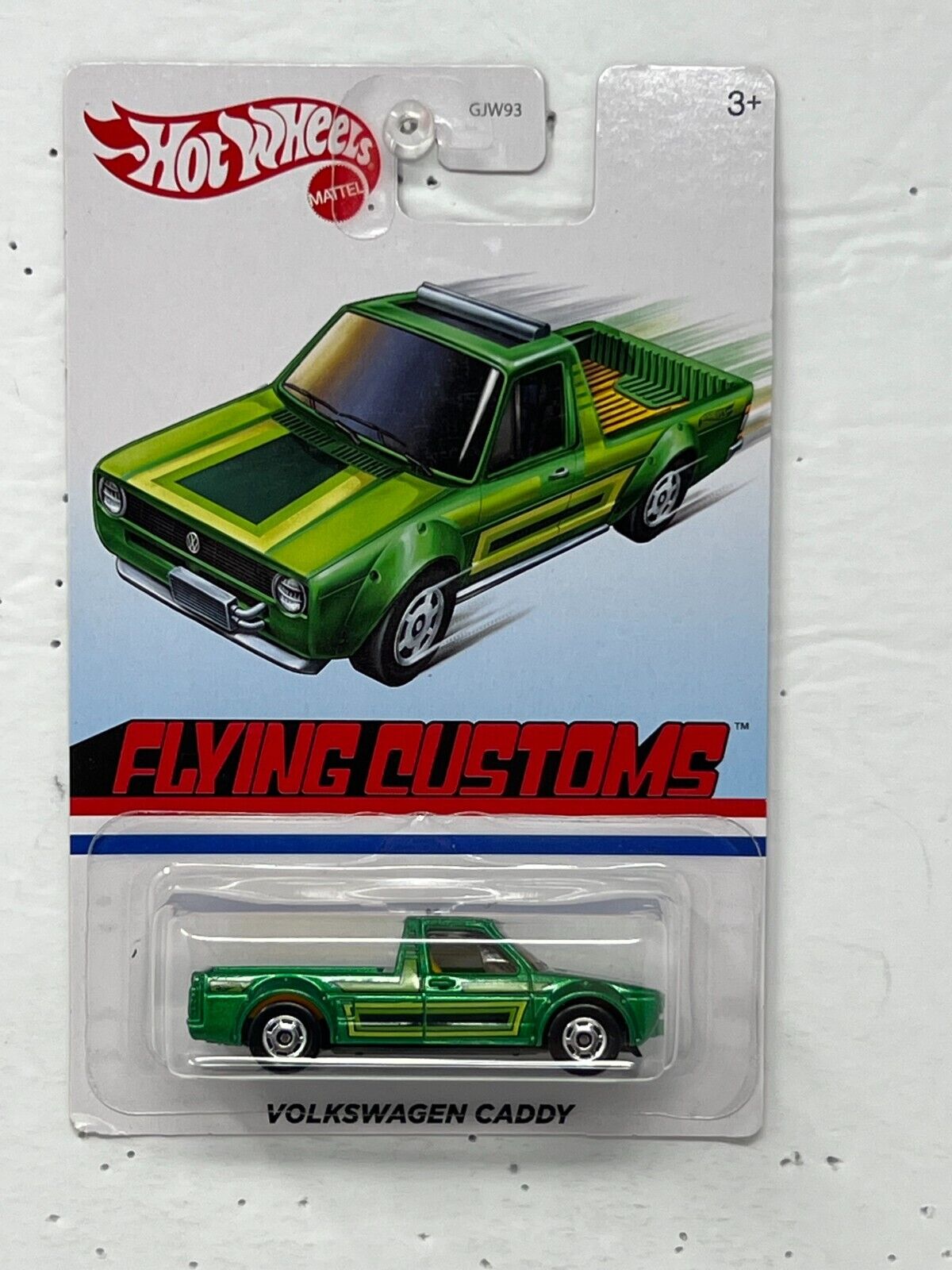 Hot Wheels Flying Customs Volkswagen Caddy Truck 1:64 Diecast