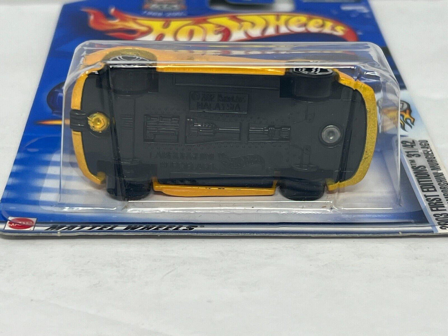 Hot Wheels 2003 First Editions Lamborghini Murcielago European Car 1:64 Diecast