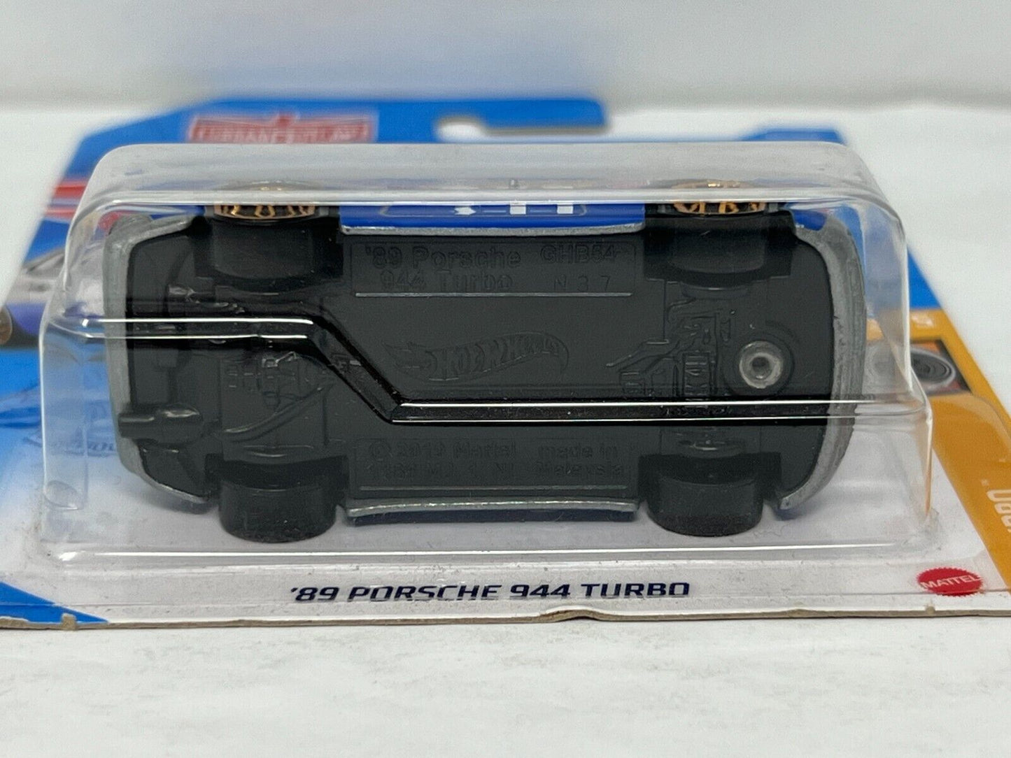 Hot Wheels HW Turbo 1989 Porsche 944 Turbo European Car 1:64 Diecast V2