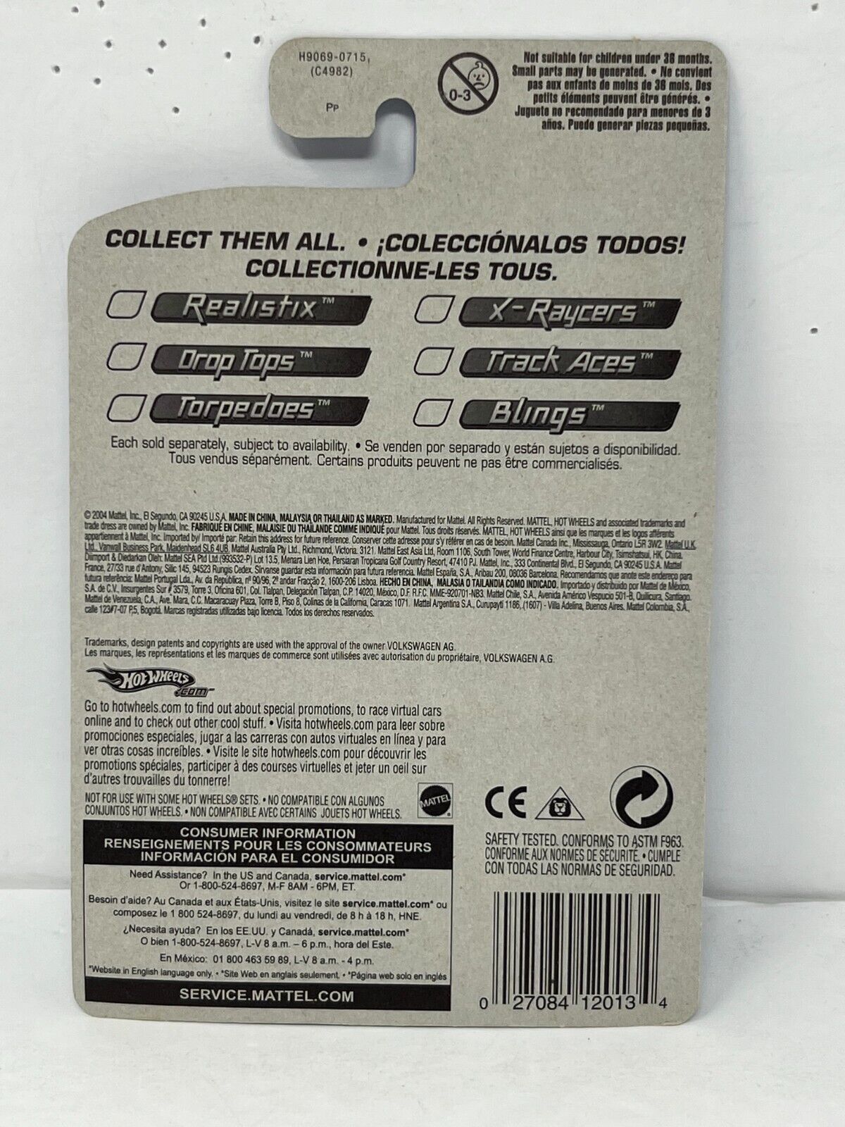 Hot Wheels Volkswagen Baja Bug Collector No. 161 European Car 1:64 Diecast