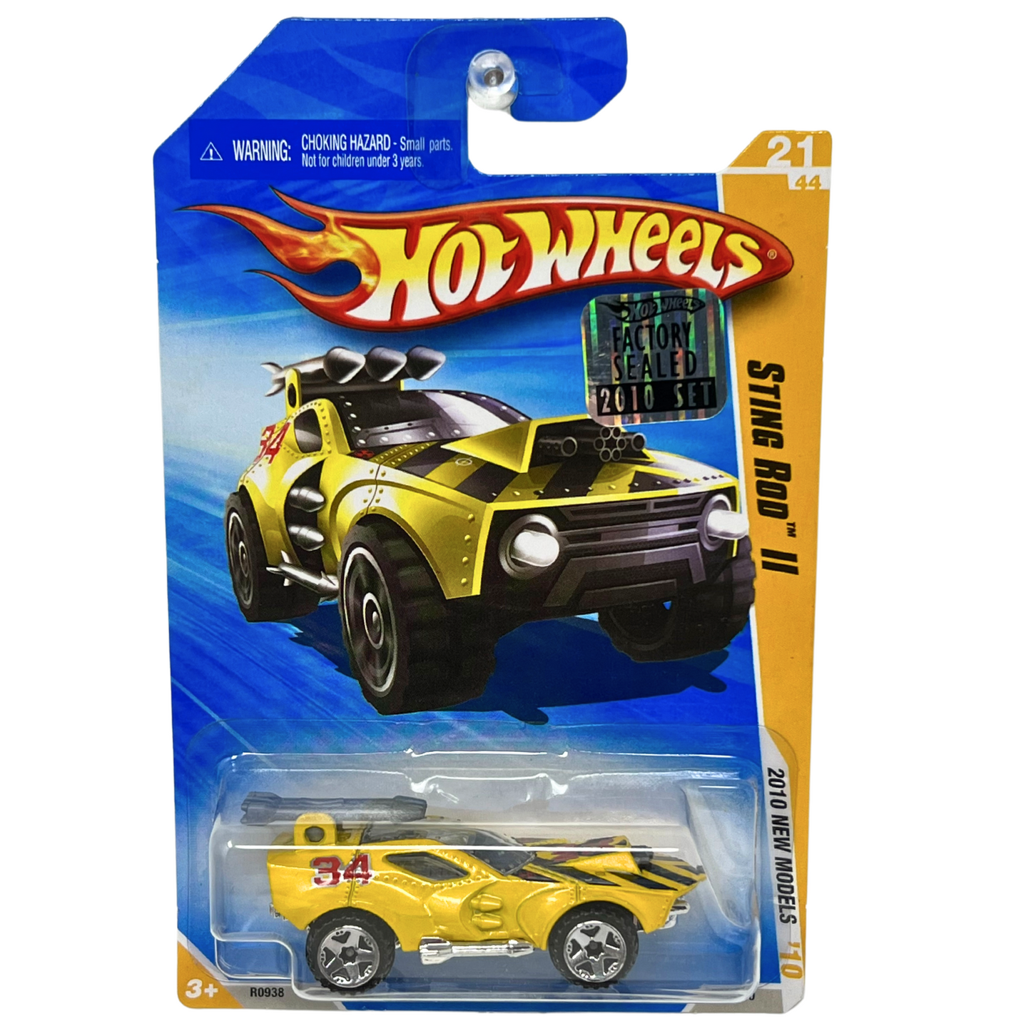 Hot Wheels 2010 New Models Sting Rod II Fantasy Cars 1:64 Diecast Factory Sealed