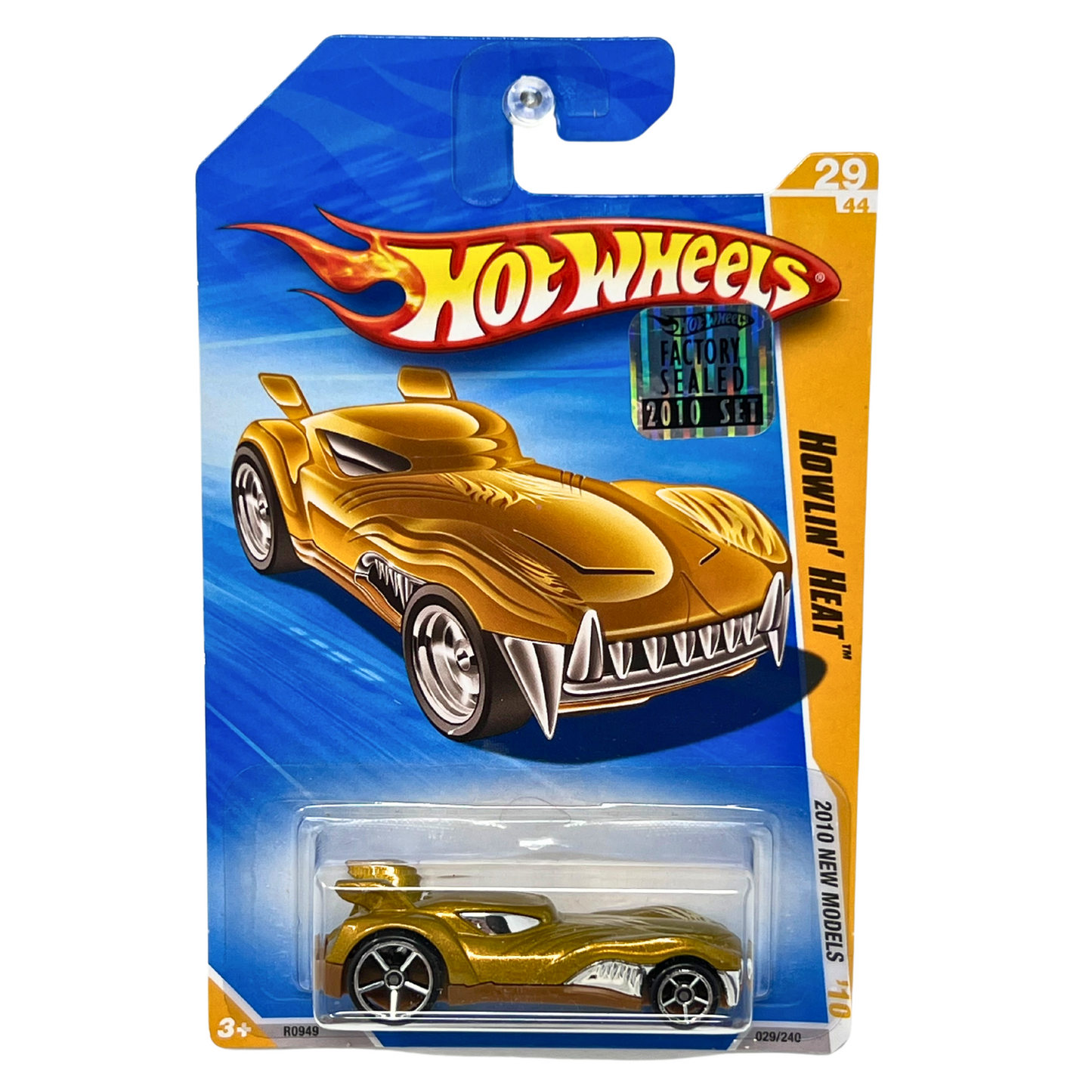 Hot Wheels 2010 New Models Howlin' Heat Fantasy Cars 1:64 Diecast Factory Sealed