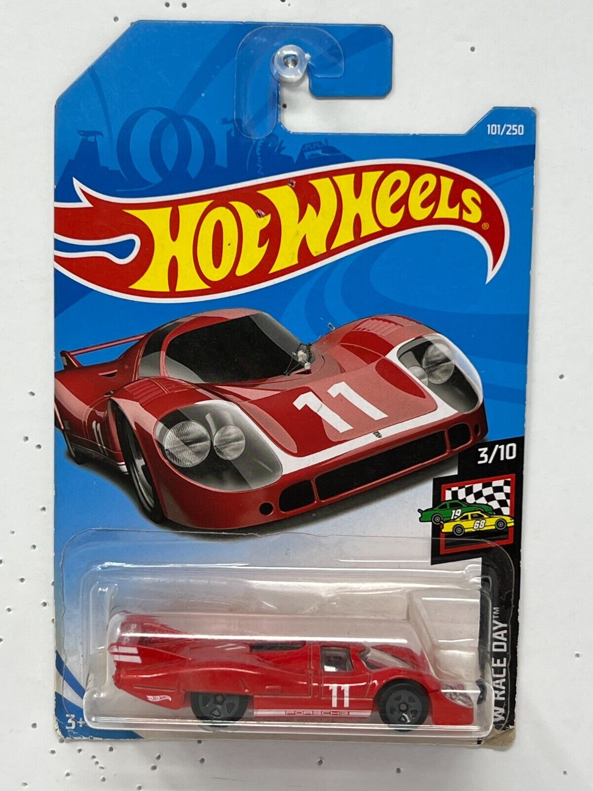 Hot Wheels HW Race Day Porsche 917 LH Red European Car 1:64 Diecast V2