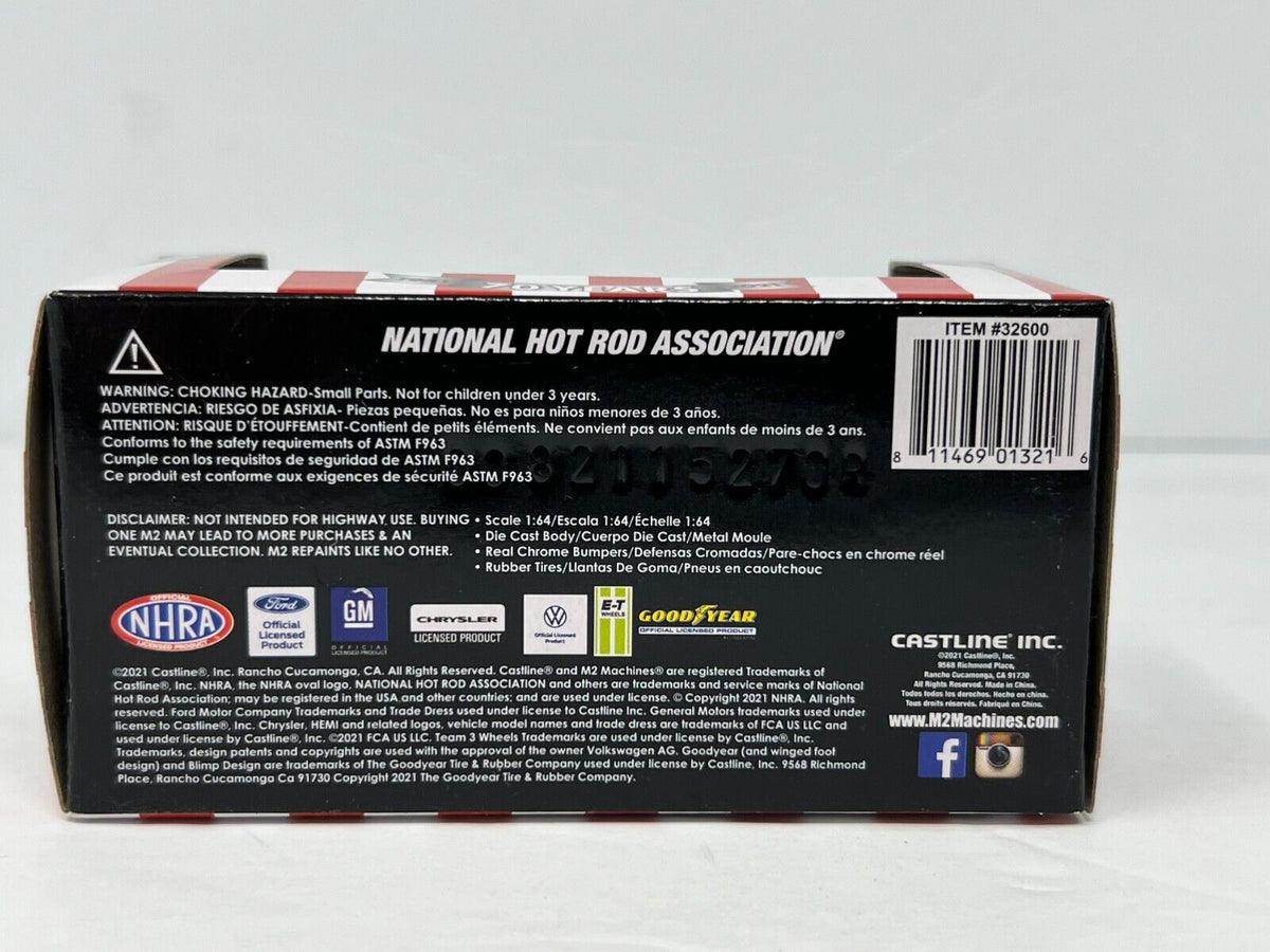 M2 Machines NHRA 1985 Chevrolet Camaro Iroc-Z 1:64 Diecast V2