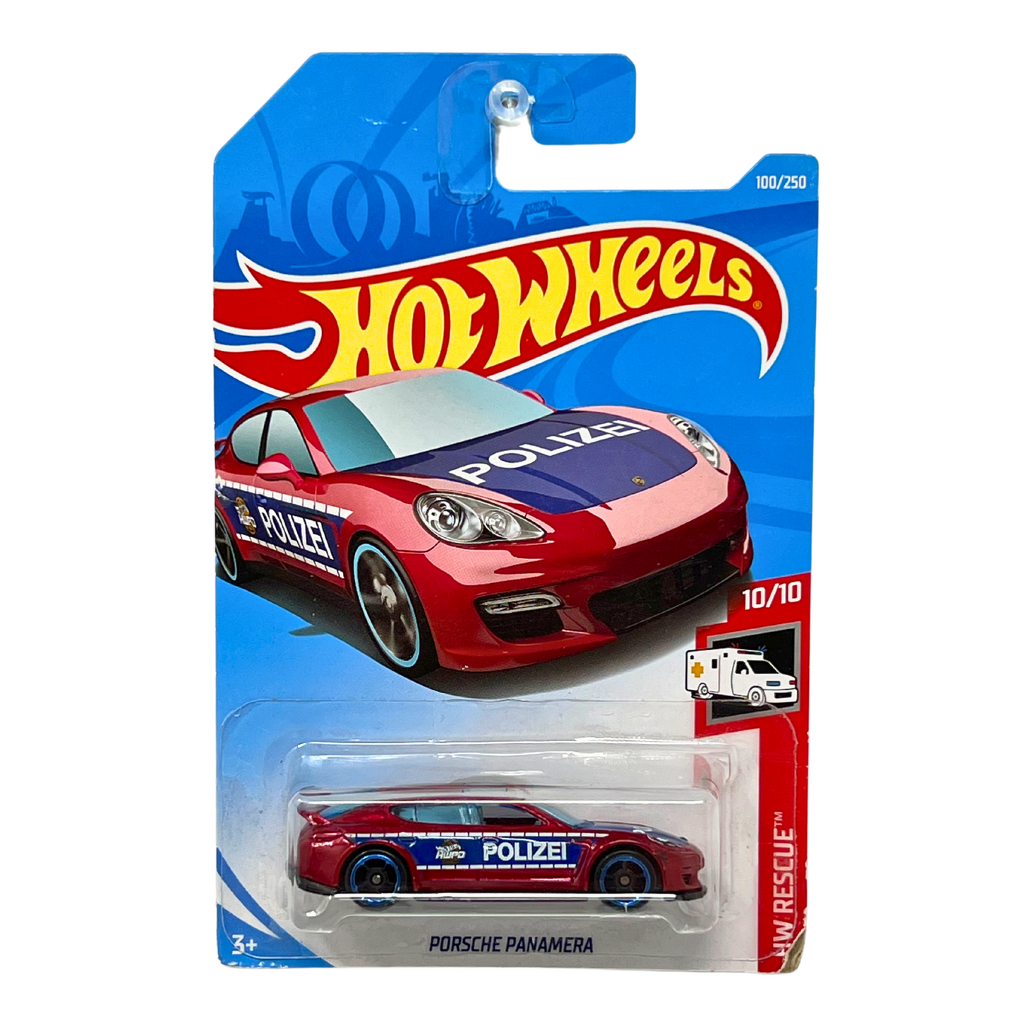 Hot Wheels HW Rescue Porsche Pamamera European Car 1:64 Diecast