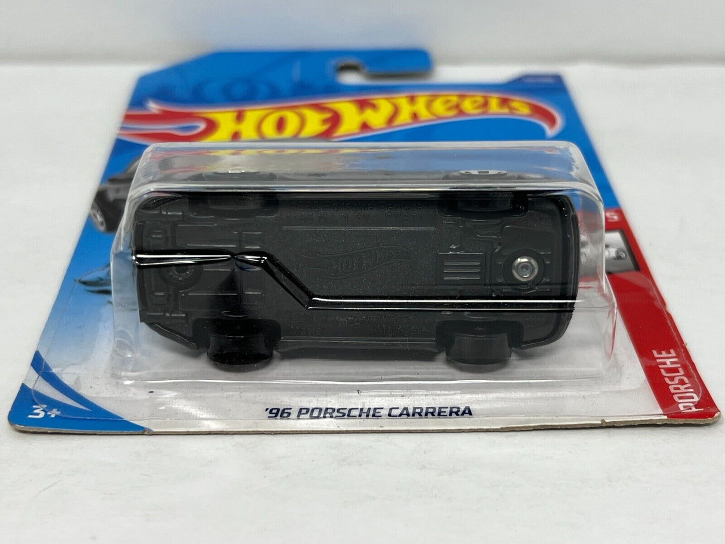 Hot Wheels Porsche 1996 Porsche Carrera Black European Car 1:64 Diecast