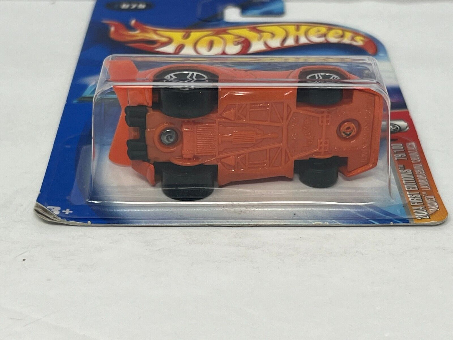 Hot Wheels 2004 First Editions Tooned Lamborghini Countach European Car 1:64 Diecast V2