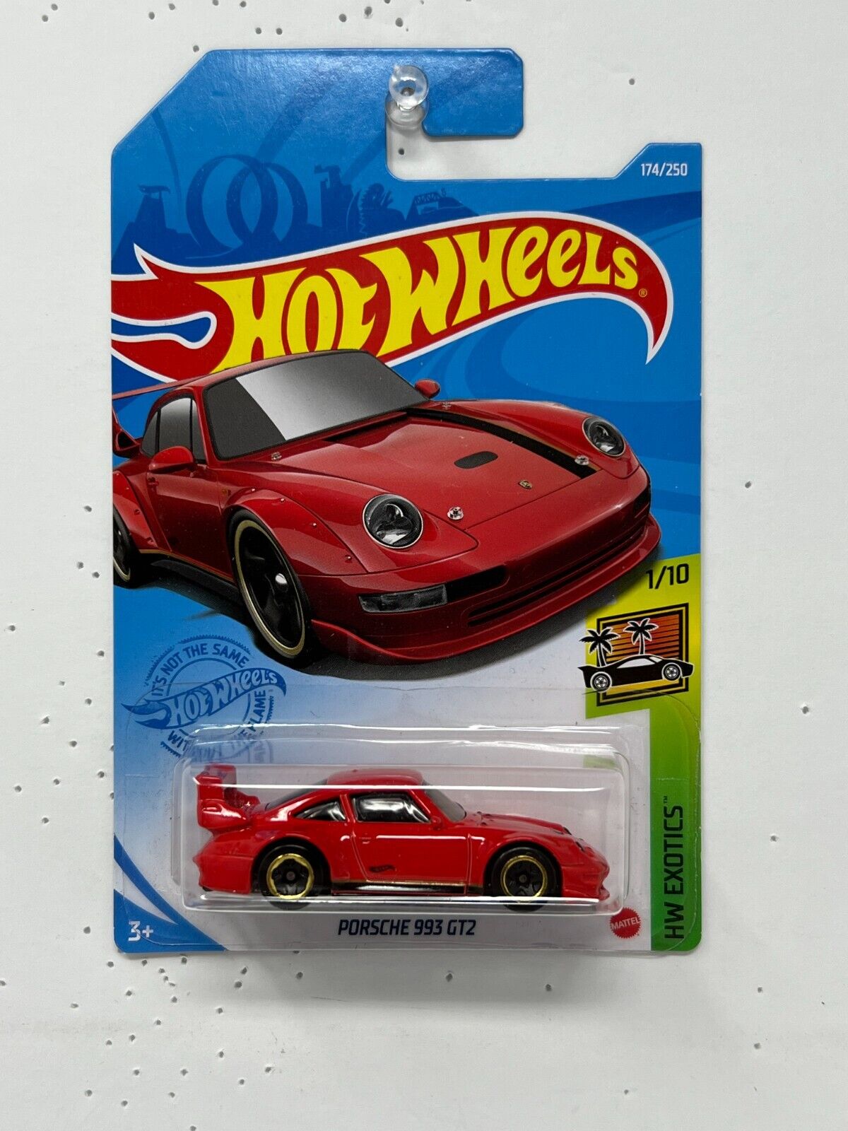 Hot Wheels HW Exotics Porsche 993 GT2 European Car 1:64 Diecast V3