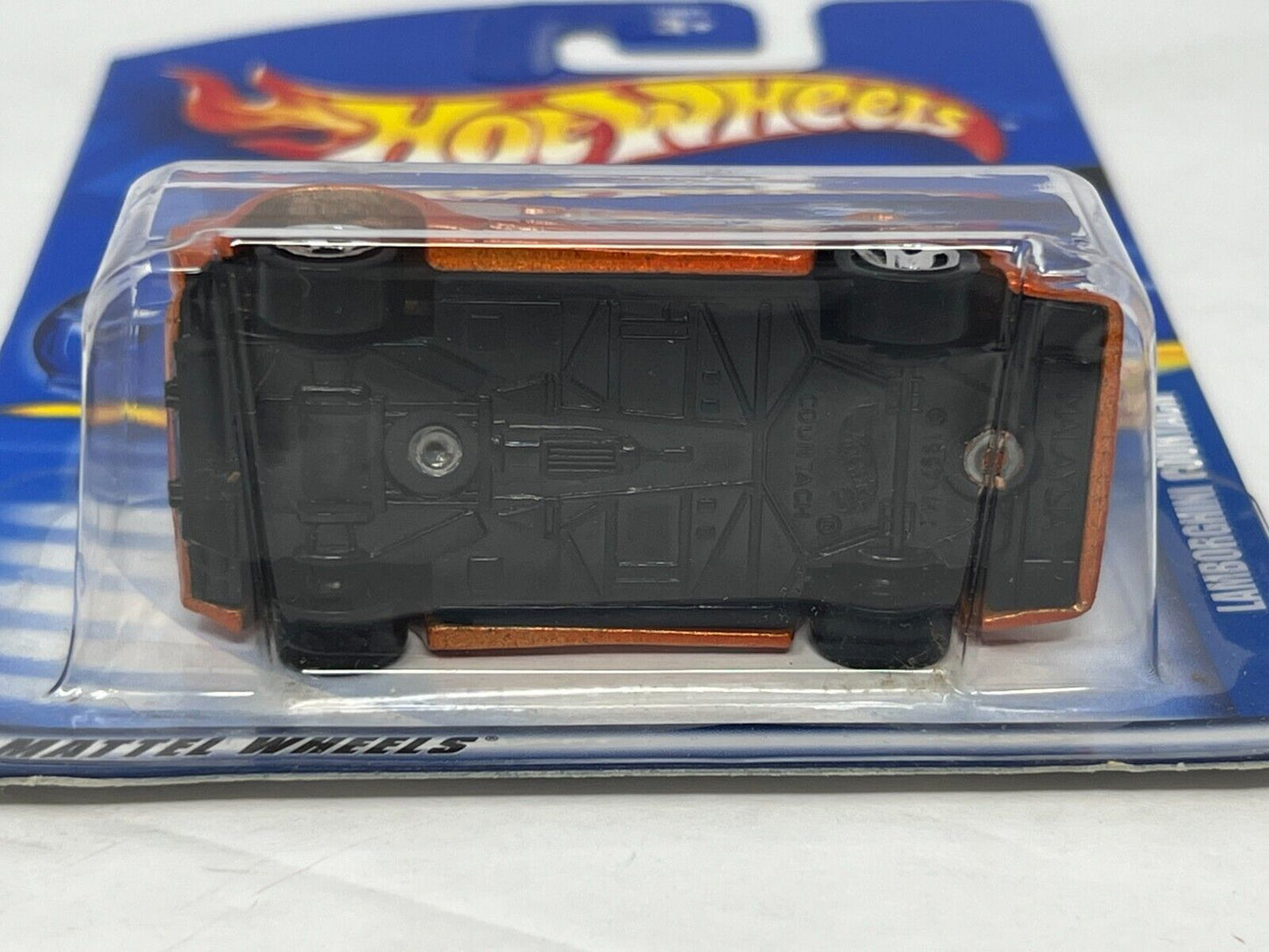 Hot Wheels Lamborghini Countach European Car 1:64 Diecast Orange