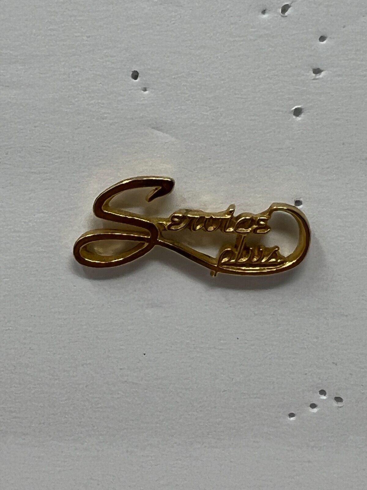 Service Plus Lapel Pin