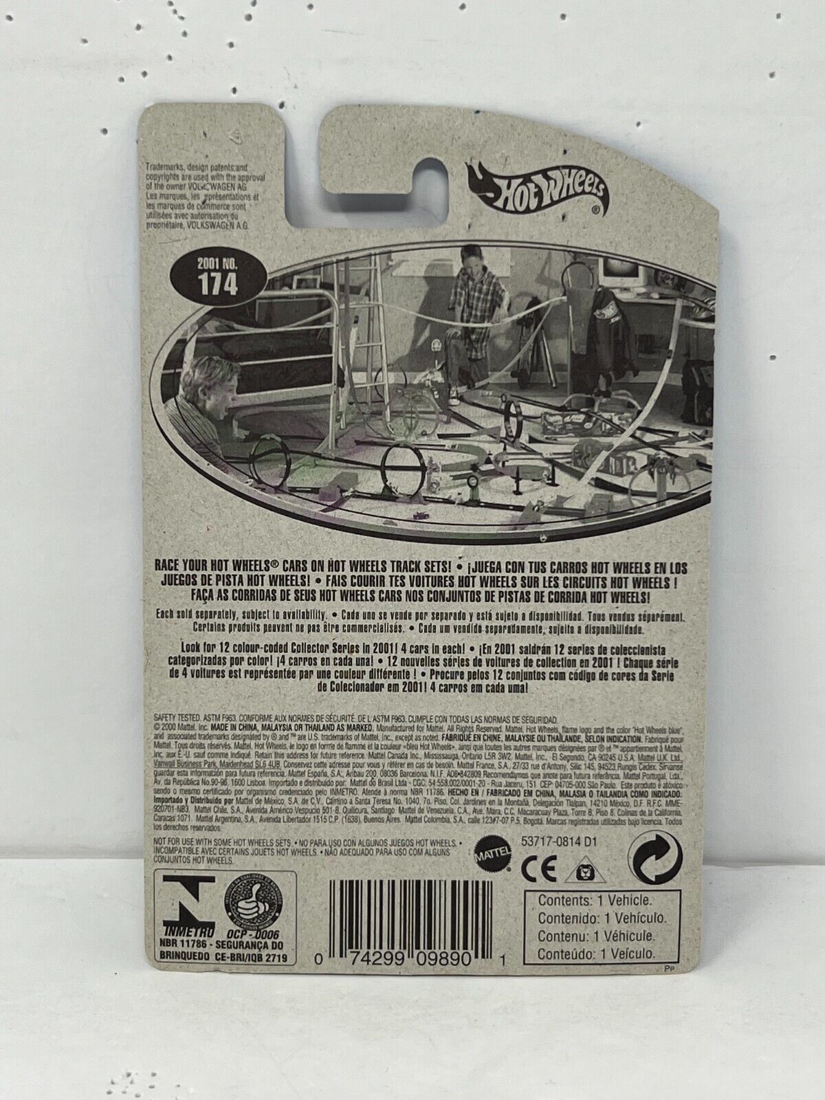 Hot Wheels Volkswagen Baja Bug European Car 1:64 Diecast