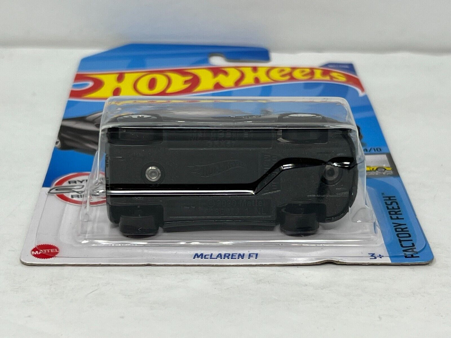 Hot Wheels Factory Fresh McLaren F1 Black European Car 1:64 Diecast