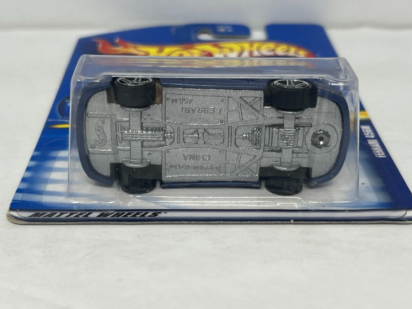 Hot Wheels Ferrari 456M Blue European Car 1:64 Diecast V3