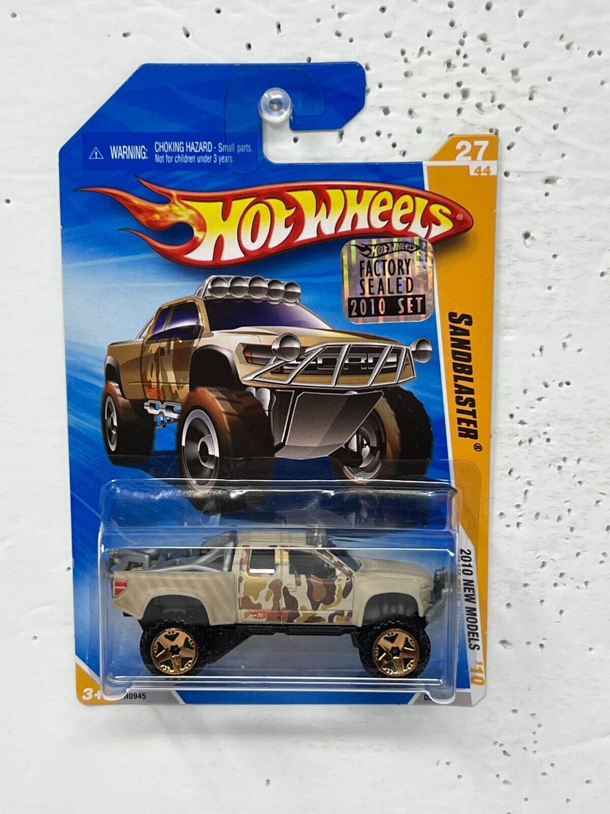 Hot Wheels 2010 New Models Sandblaster Fantasy Cars Fantasy Cars 1:64 Diecast Factory Sealed V2