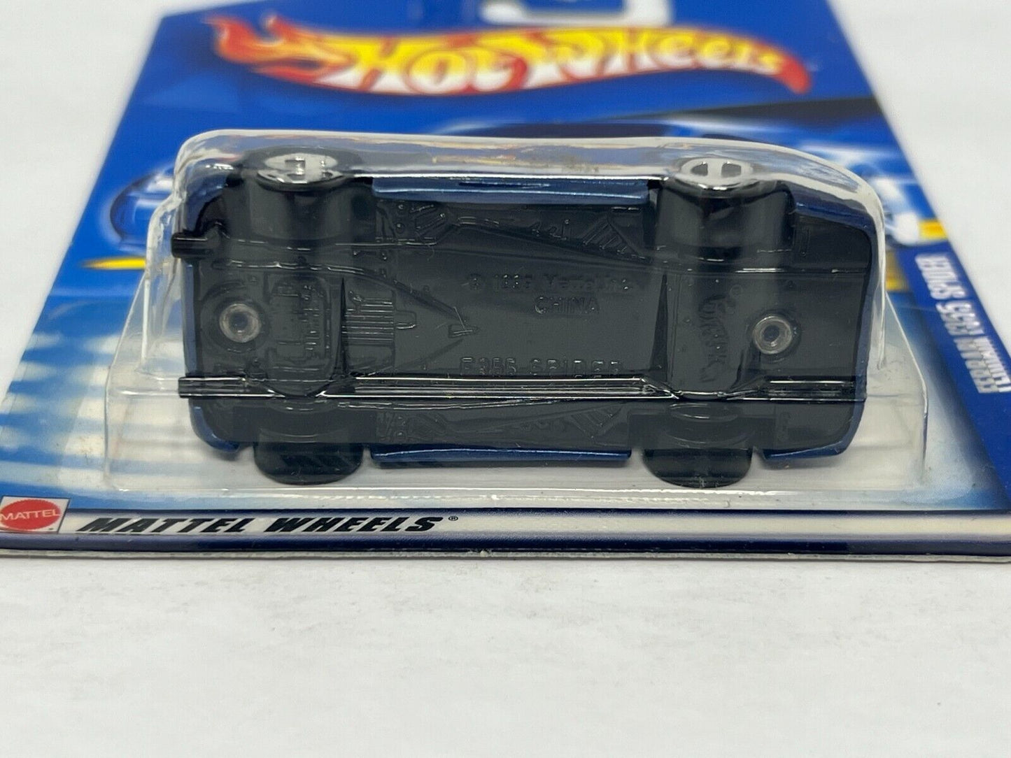 Hot Wheels Ferrari F355 Spider Blue European Car 1:64 Diecast