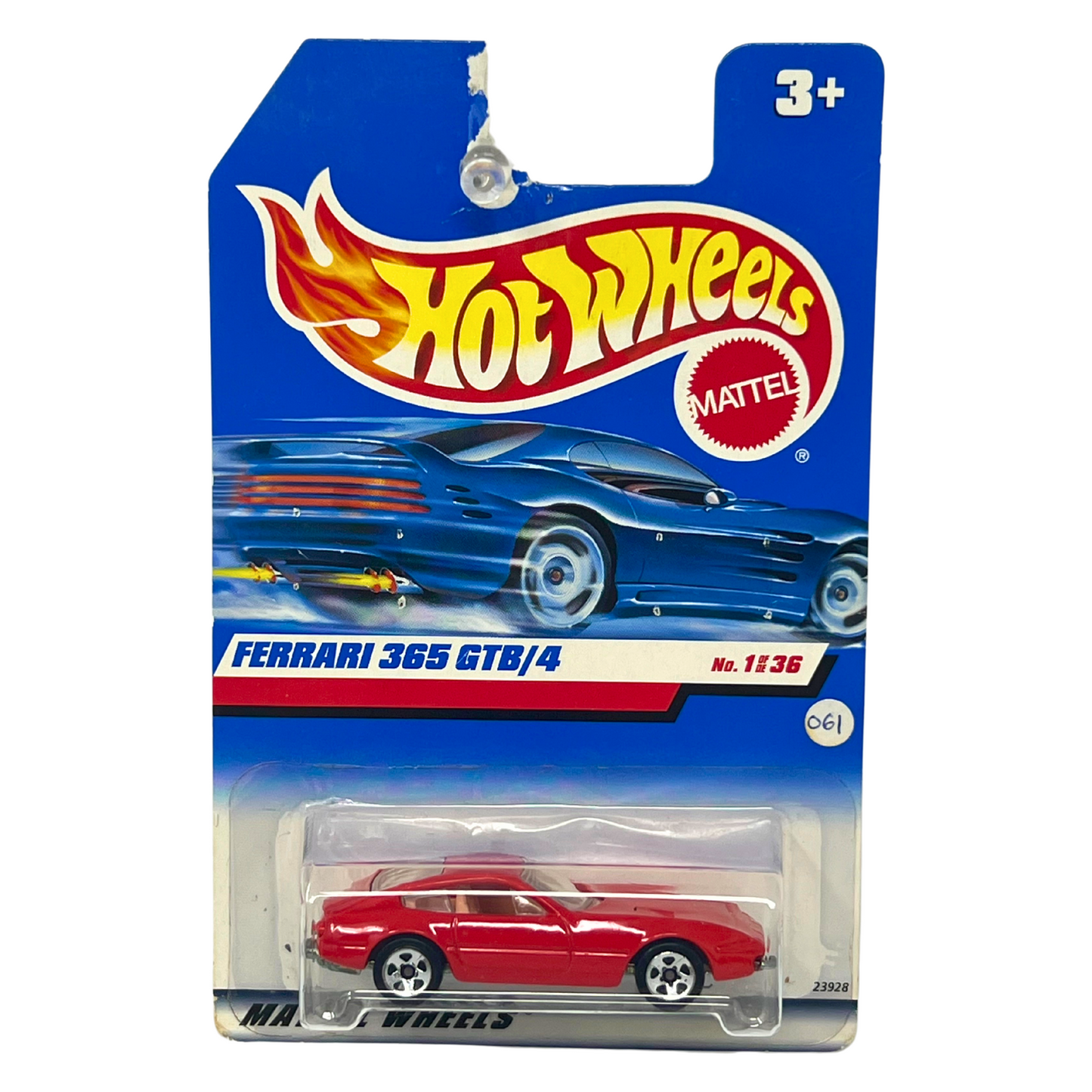 Hot Wheels Ferrari 365 GTB4 Red European Car 1:64 Diecast