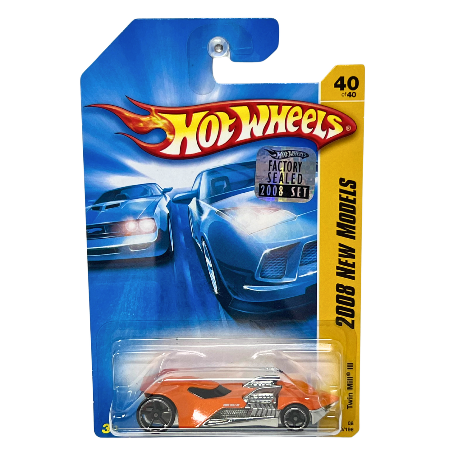 Hot Wheels 2008 New Models Twin Mill III Fantasy Cars 1:64 Diecast Factory Sealed