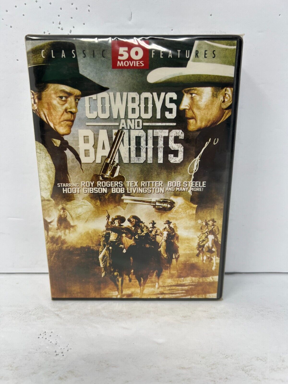 Cowboys And Bandits: 50 Movie Pack Collection (DVD) New and Sealed!!!