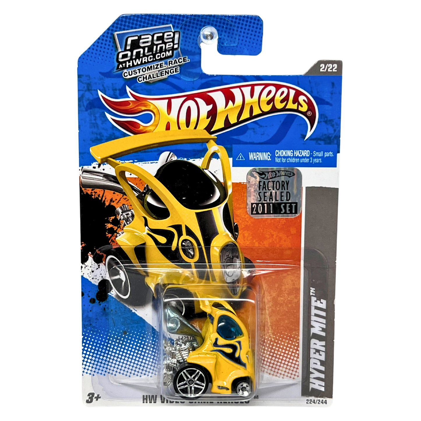 Hot Wheels HW Video Game Heroes Hyper Mite Fantasy Cars 1:64 Diecast Factory Sealed