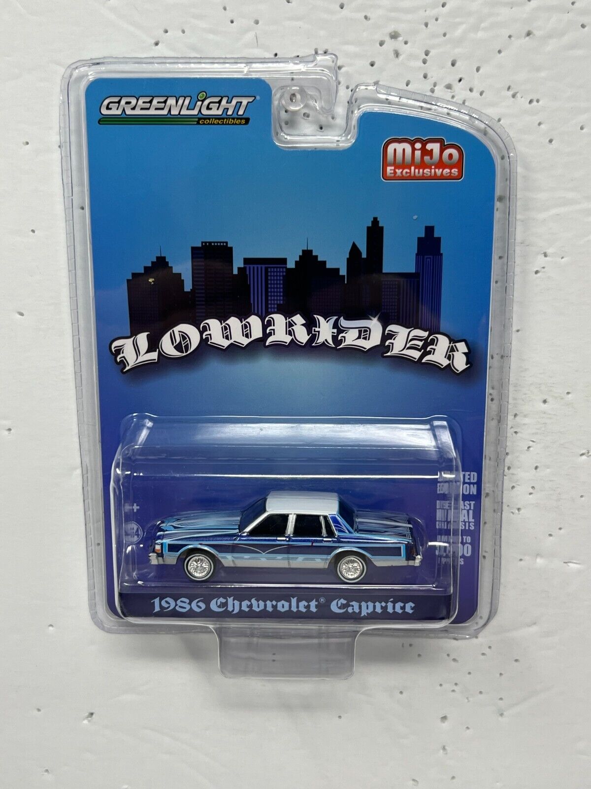 Greenlight Mijo Exclusives Lowrider 1986 Chevrolet Caprice 1:64 Diecast V2