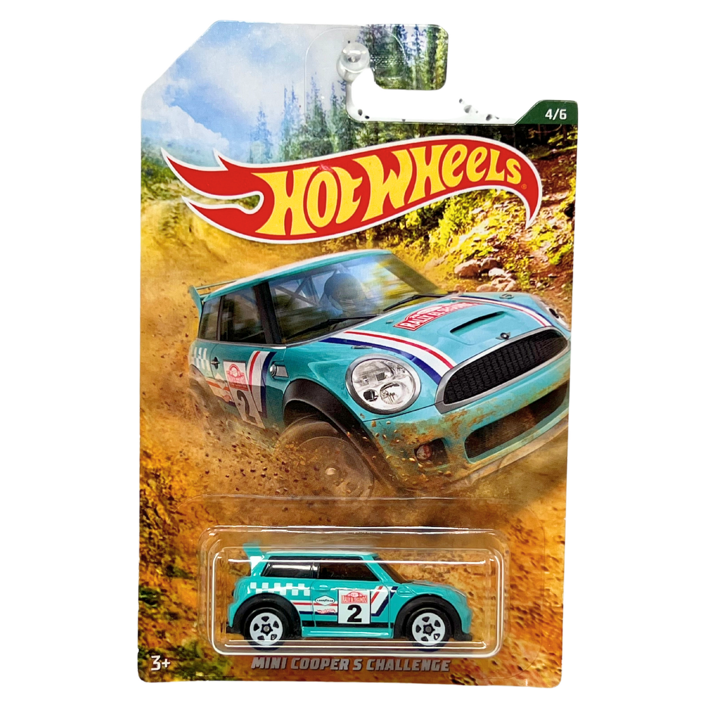 Hot Wheels Rally Sport Mini Cooper S Challenge European Car 1:64 Diecast