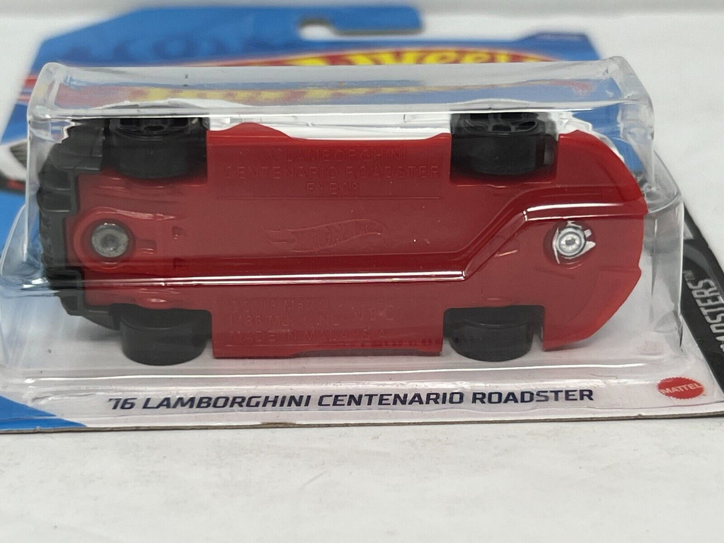 Hot Wheels HW Roadsters 2016 Lamborghini Centenario Roadster European Car 1:64 Diecast White