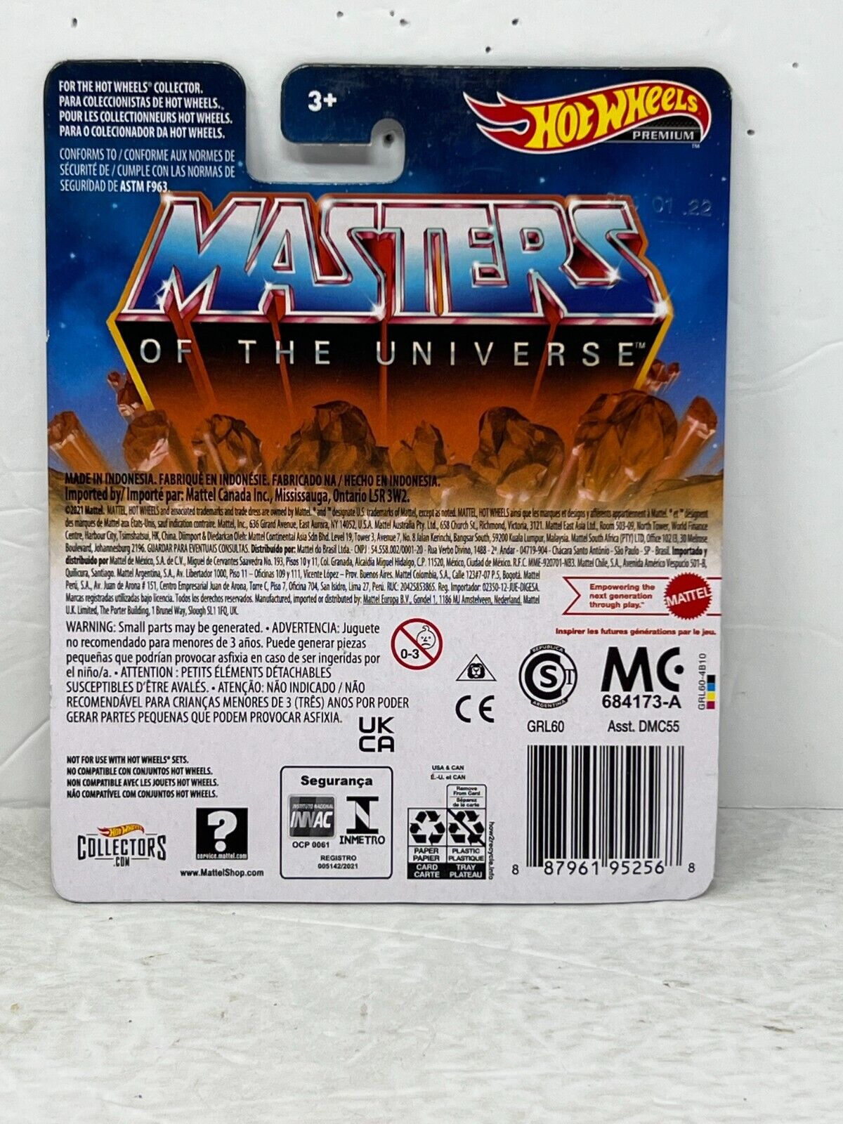 Hot Wheels Premium Masters of the Universe MOTU 1:64 Diecast Lot of 9