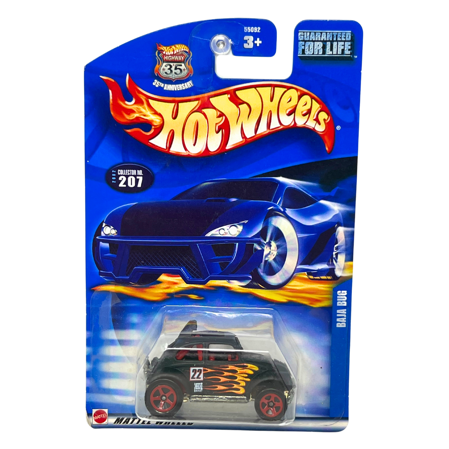 Hot Wheels Volkswagen Baja Bug Collector No. 207 European Car 1:64 Diecast