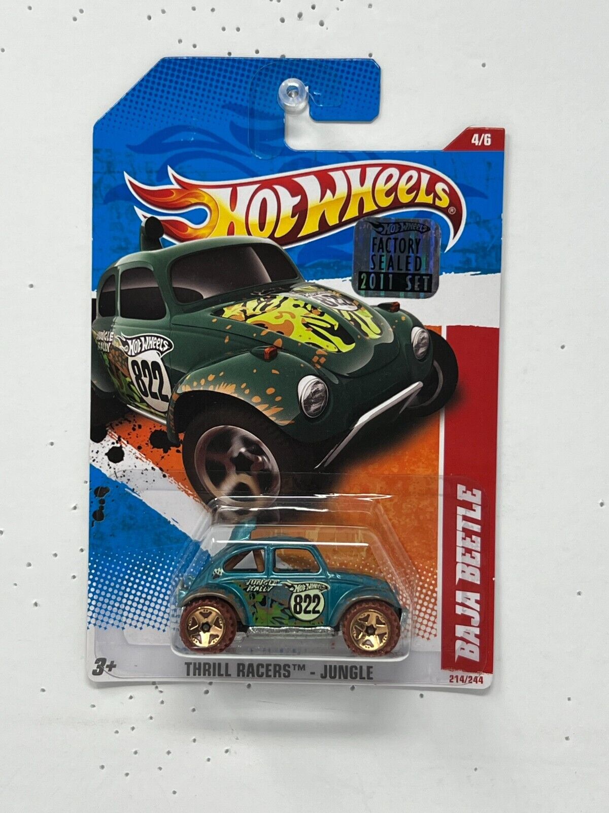 Hot Wheels Thrill Racers - Jungle Baja Beetle 1:64 Diecast Factory Sealed