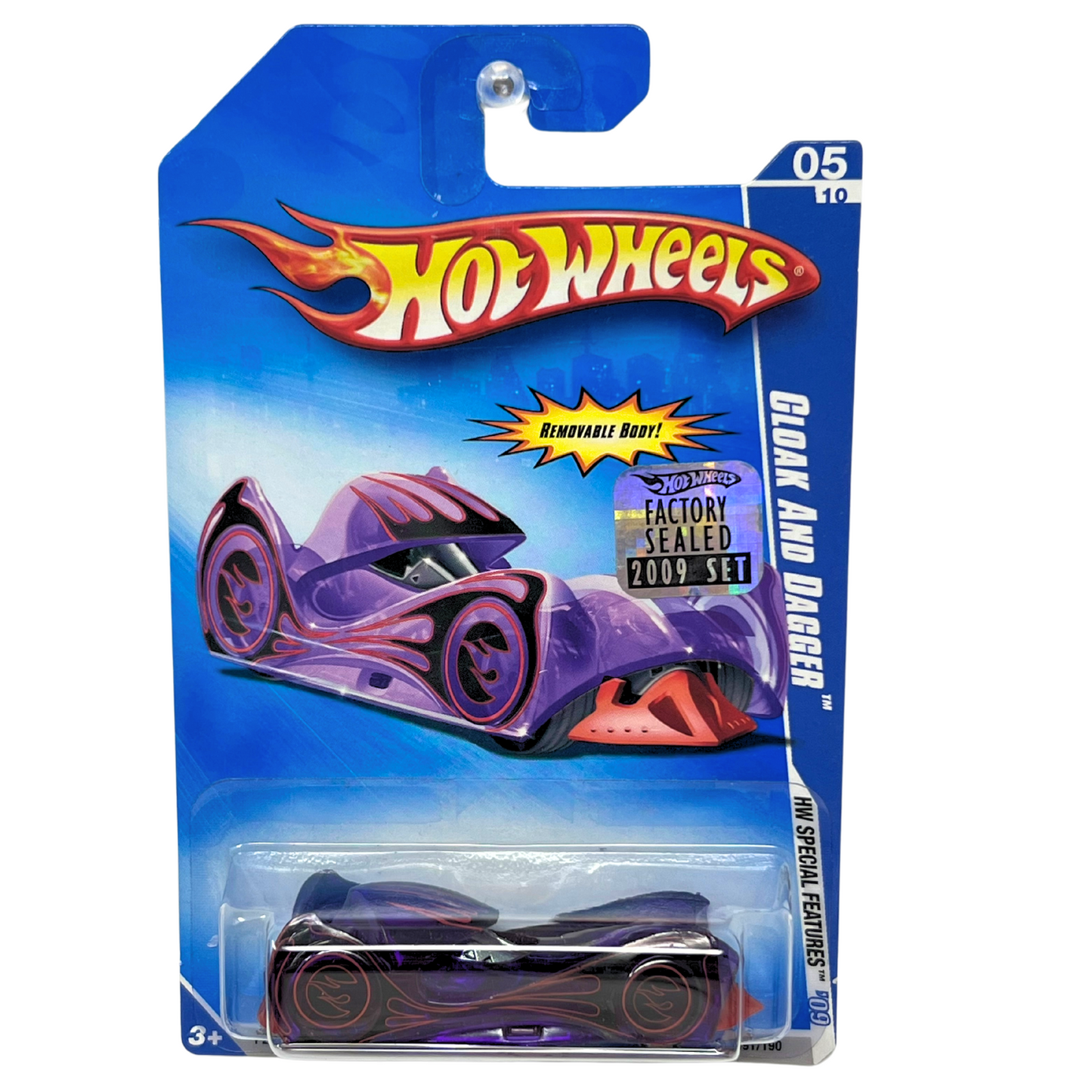 Hot Wheels HW Special Features Cloak and Dagger Fantasy Cars 1:64 Diecast Factory Sealed