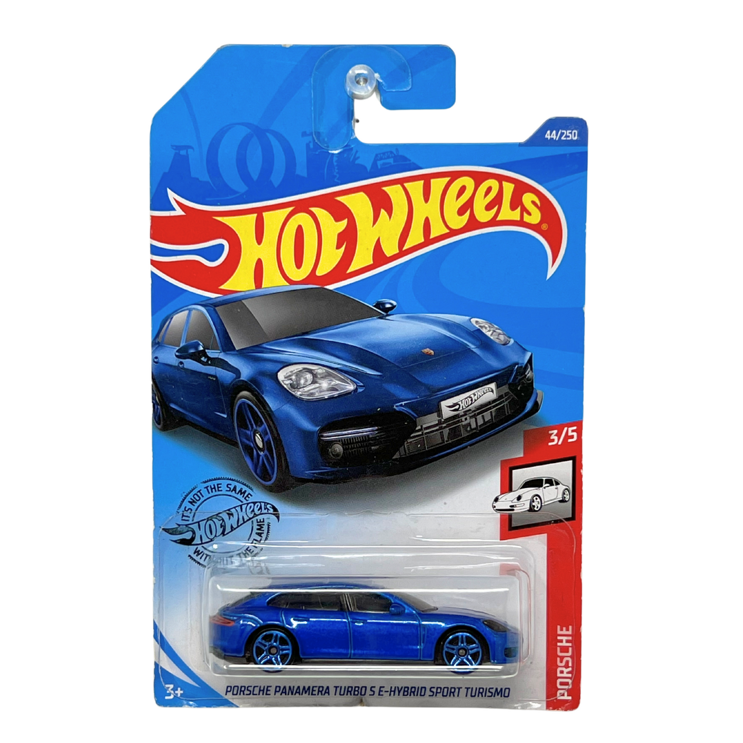 Hot Wheels Porsche Pamamera Turbo E-Hybrid Sport Turismo Blue European Car 1:64 Diecast