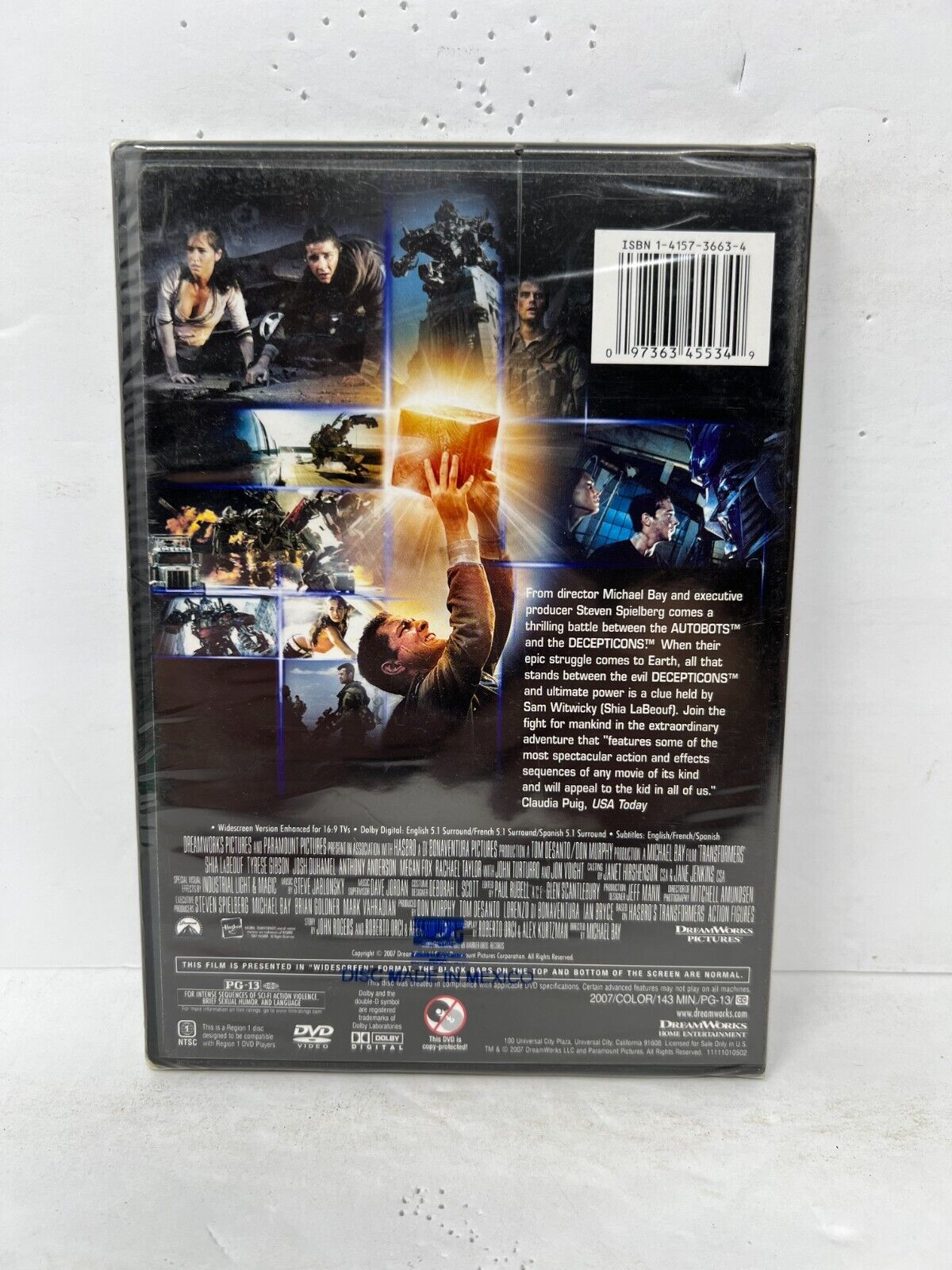 Transformers (DVD) Action Brand New and Sealed!!!