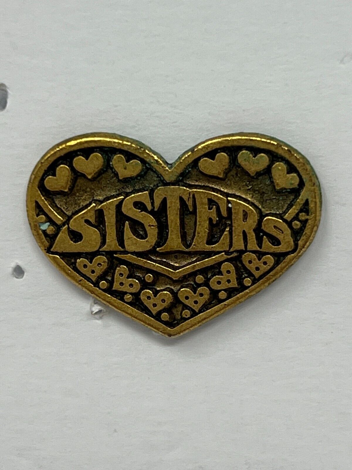 Sisters Heart Lapel Pin P1