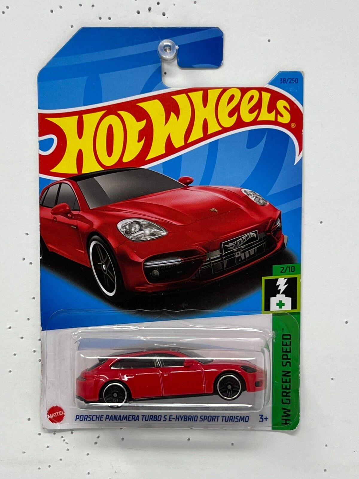Hot Wheels HW Green Speed Porsche Pamamera Turbo E-Hybrid Sport European Car 1:64 Diecast V4