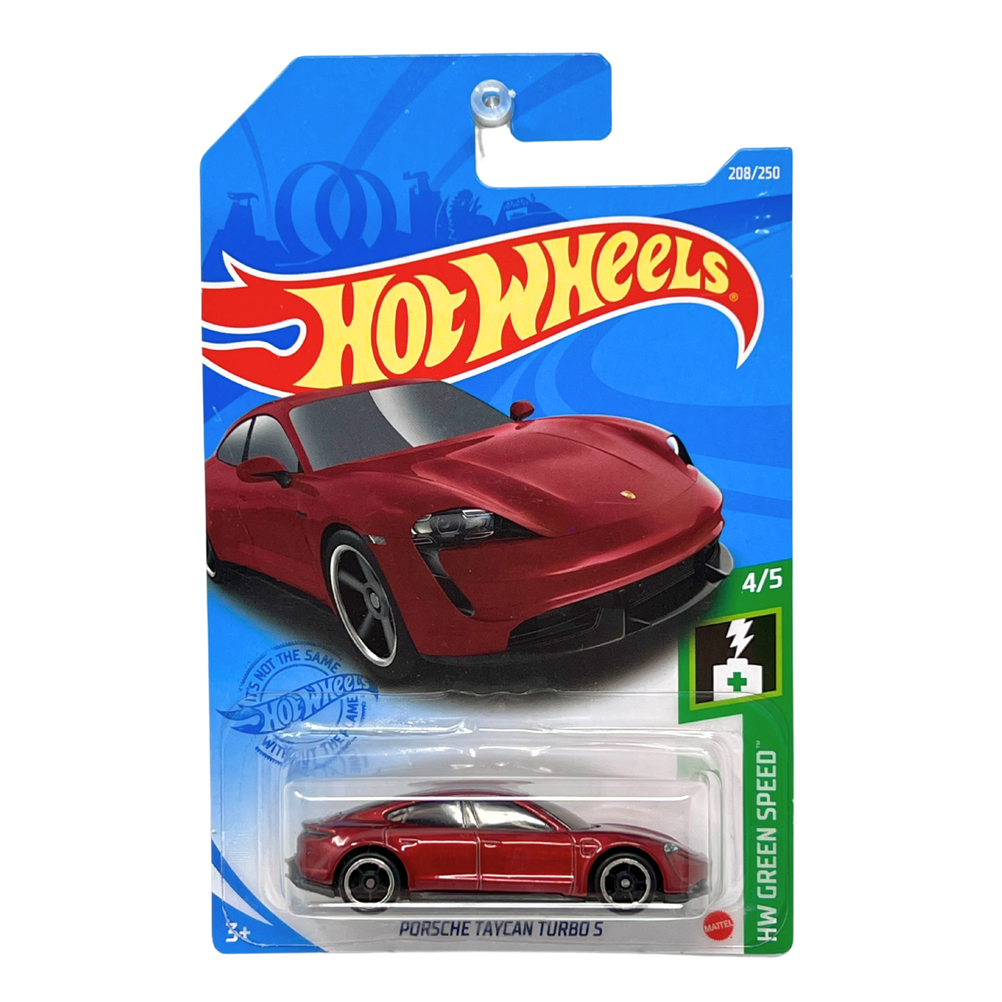 Hot Wheels HW Green Speed Porsche Taycan Turbo S European Car 1:64 Diecast