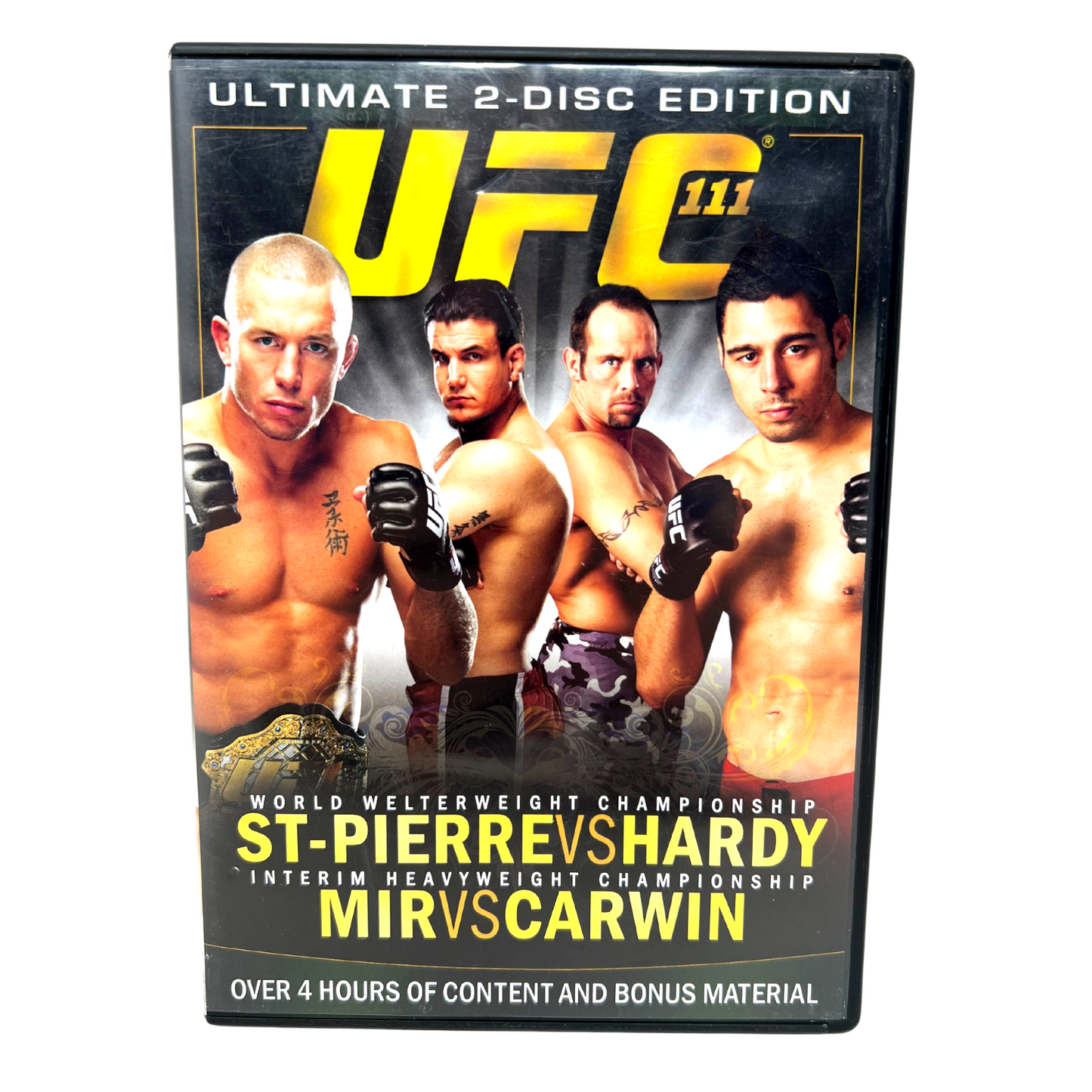 UFC 111 St-Pierre vs Hardy (DVD) Mir vs. Carwin