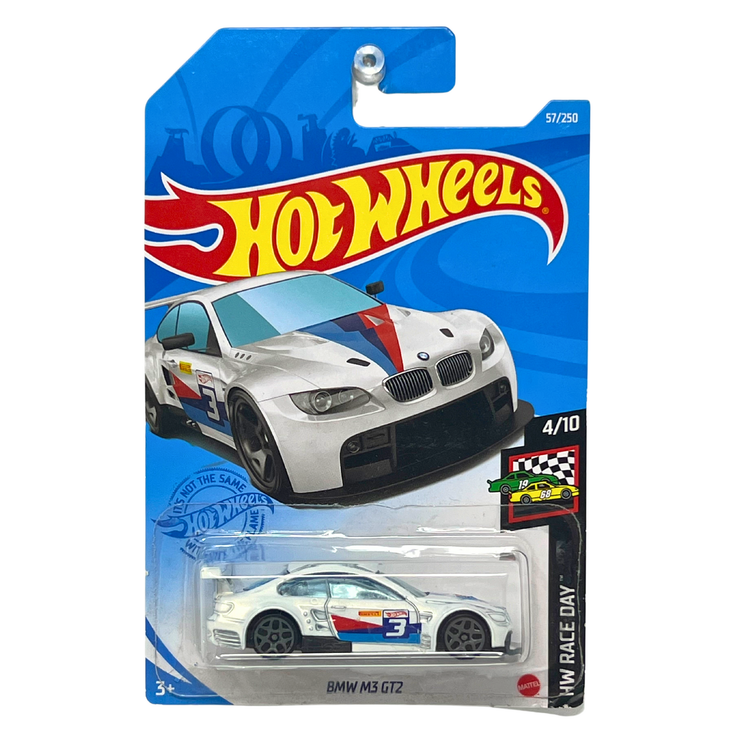 Hot Wheels HW Race Day BMW M3 GT2 European Car 1:64 Diecast White