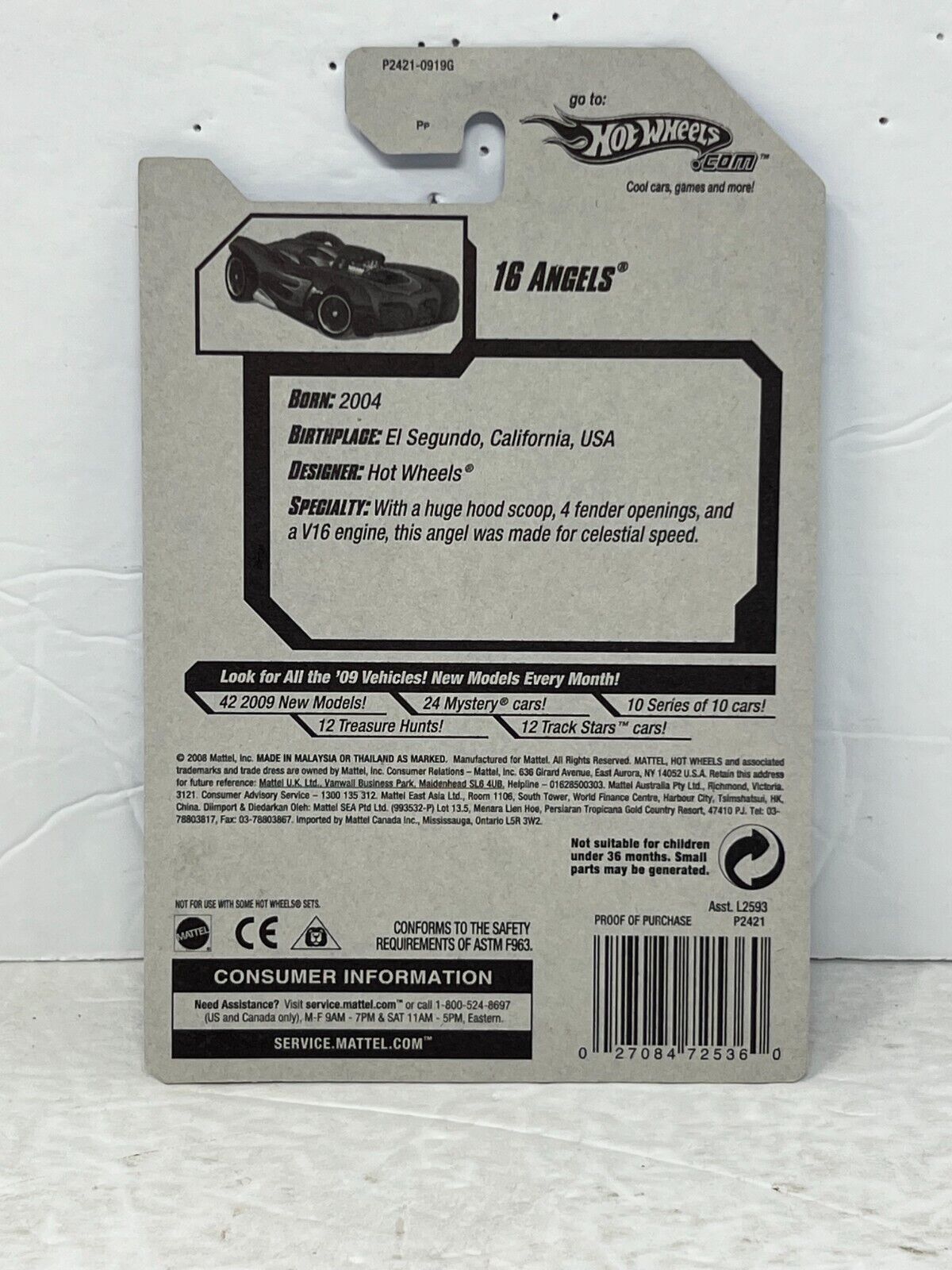 Hot Wheels HW Designs 16 Angels Fantasy Cars 1:64 Diecast Factory Sealed