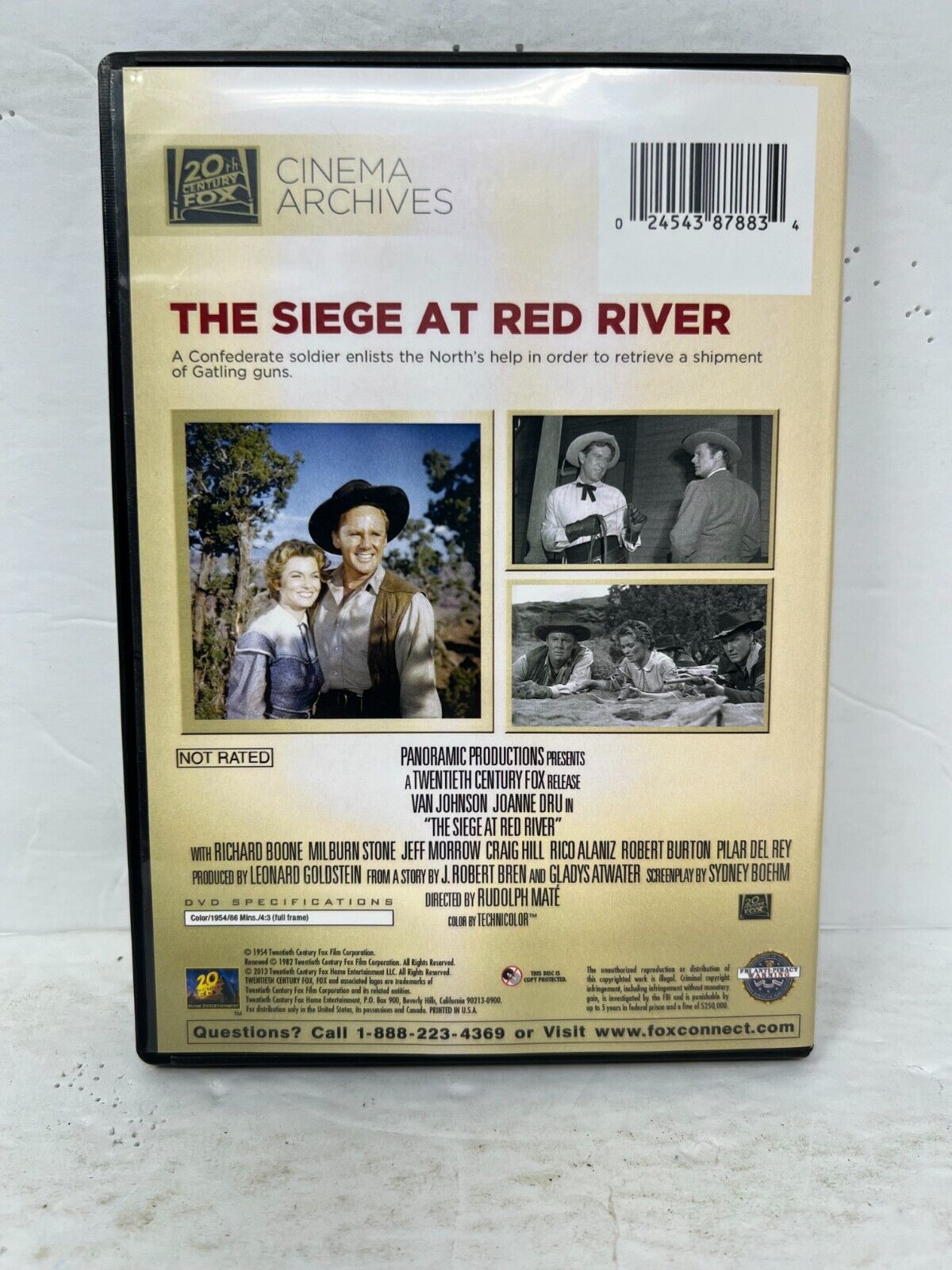 Siege at Red River (DVD) Western Good Condition!!!