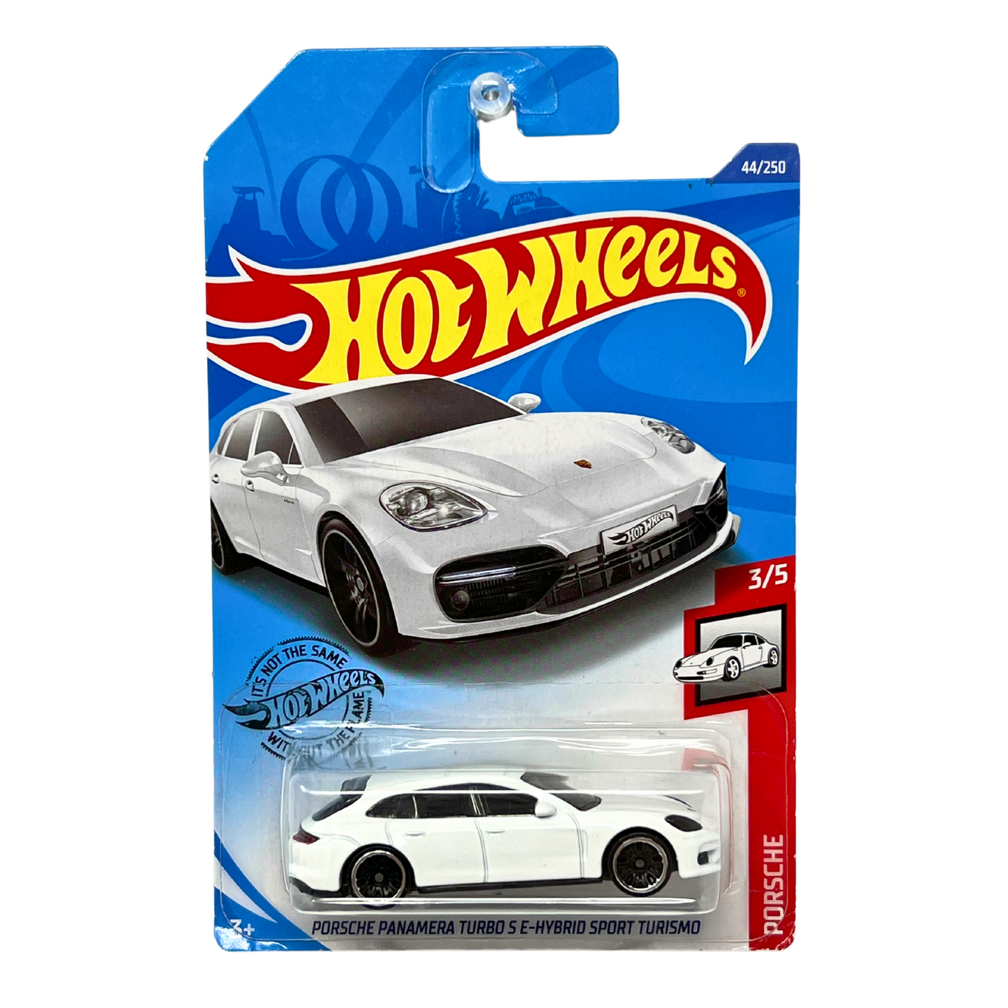 Hot Wheels Porsche Pamamera Turbo E-Hybrid Sport Turismo White European Car 1:64 Diecast