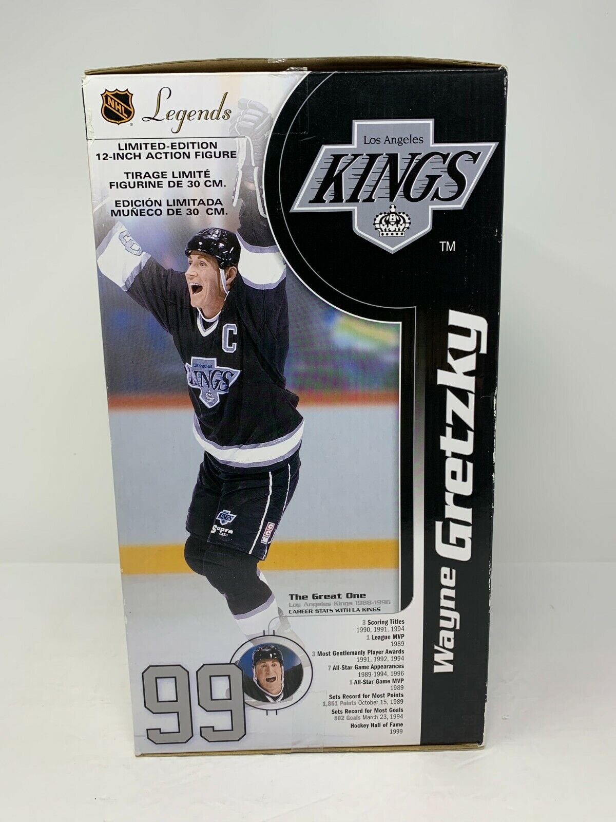 Mcfarlane NHL Wayne Gretzky Los Angeles Kings Legends 12" Inch Figure